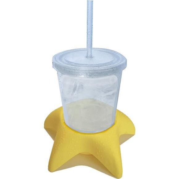 Beach Vacation Accessories Starfish Drink Cup Holder Sand Coasters - Picture 2 of 5